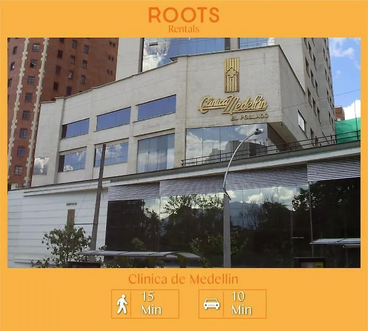 Provenza Poblado Apartamento Para 4 Personas M302 By Roots Rentals Medellin 0*,