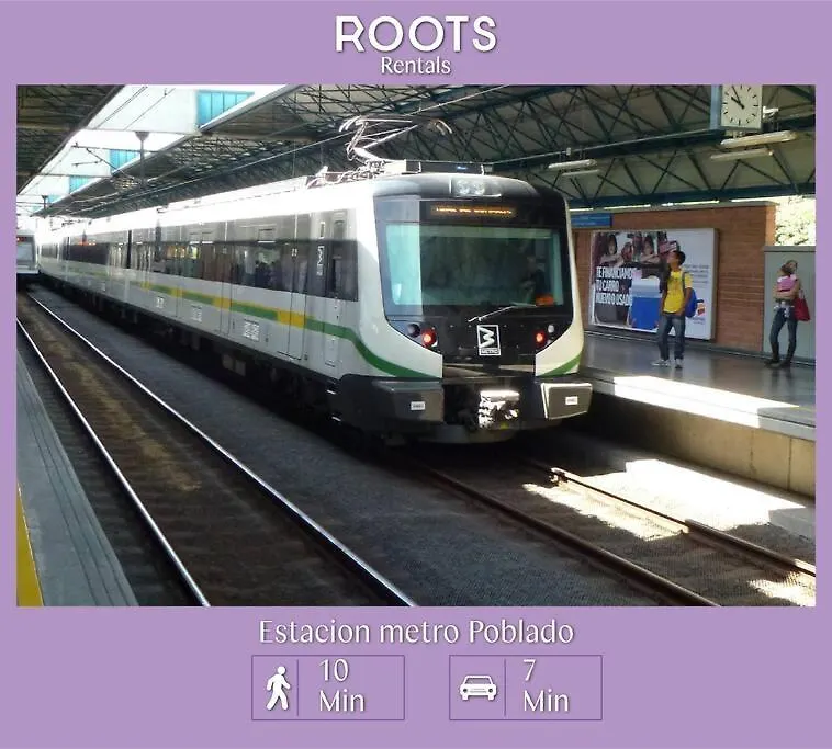 아파트 Provenza Poblado Apartamento Para 4 Personas M302 By Roots Rentals 메딜린